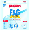 Eureka High Filtration Disposable Dust Bags, Type F and G, Pack of 3
